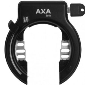 AXA Solid ringslot zwart 71 mm met spatbordbevestiging