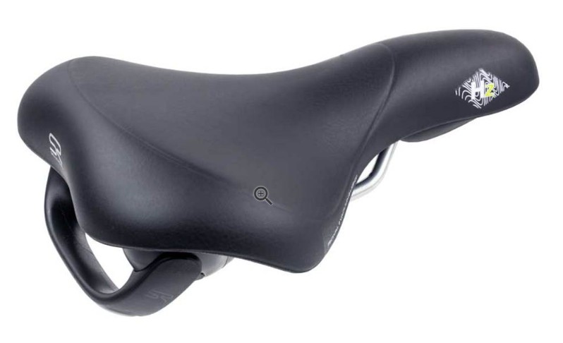 Selle Royal Zadel HZ5092 Sport E-Bike met Greep - Zwart