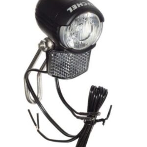 LED VOORLICHT KOPLAMP BUCHEL SHINY 40 NAAFDYNAMO 40 LUX StVZO