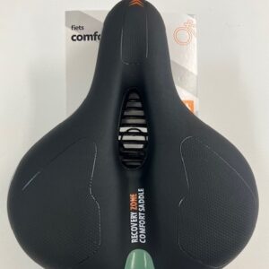ZADEL STANDAARD COMFORT ZWART UNIVERSEEL MET STROP OP KAART