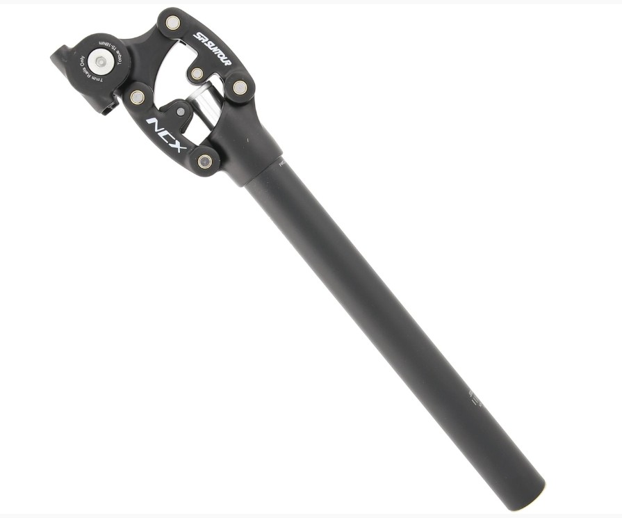ZADELPEN ALU VEREND 27.2 SUNTOUR PARALLELLOGRAM SP12-NCX 350MM ZWART